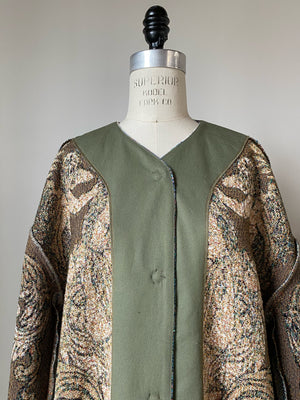 reverse side flemish engraving coat