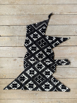 The Diamond Fringe Cocoon Cardigan