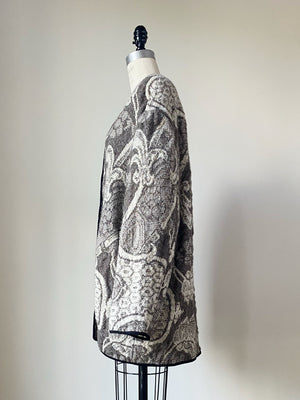 19th century rug pattern jacket