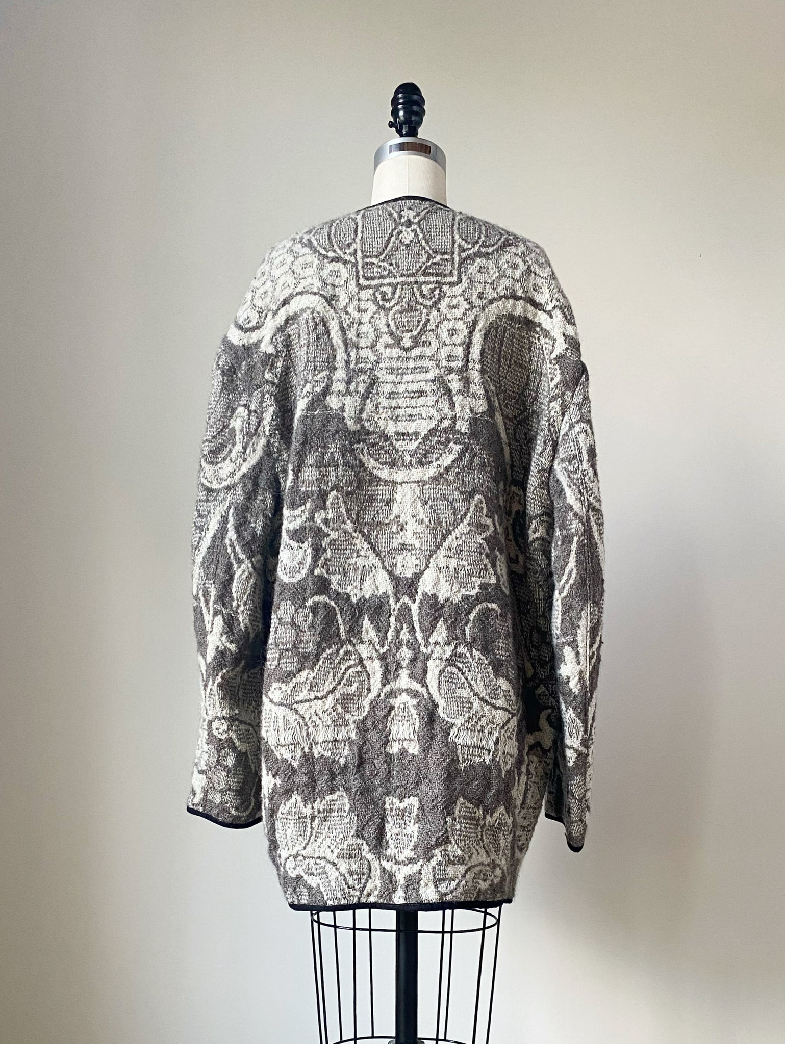 19th century rug pattern jacket