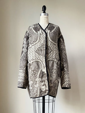 19th century rug pattern jacket #2