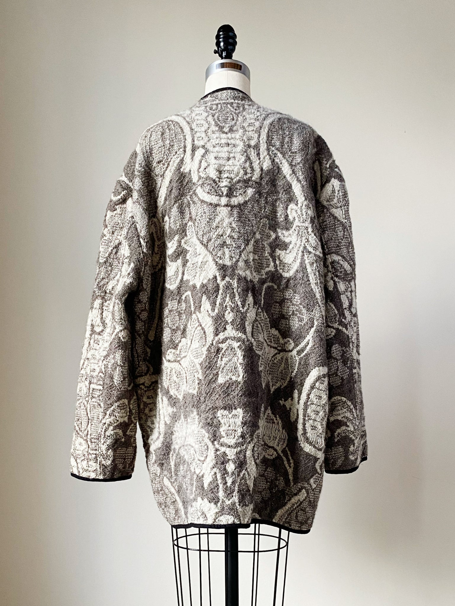 19th century rug pattern jacket #2