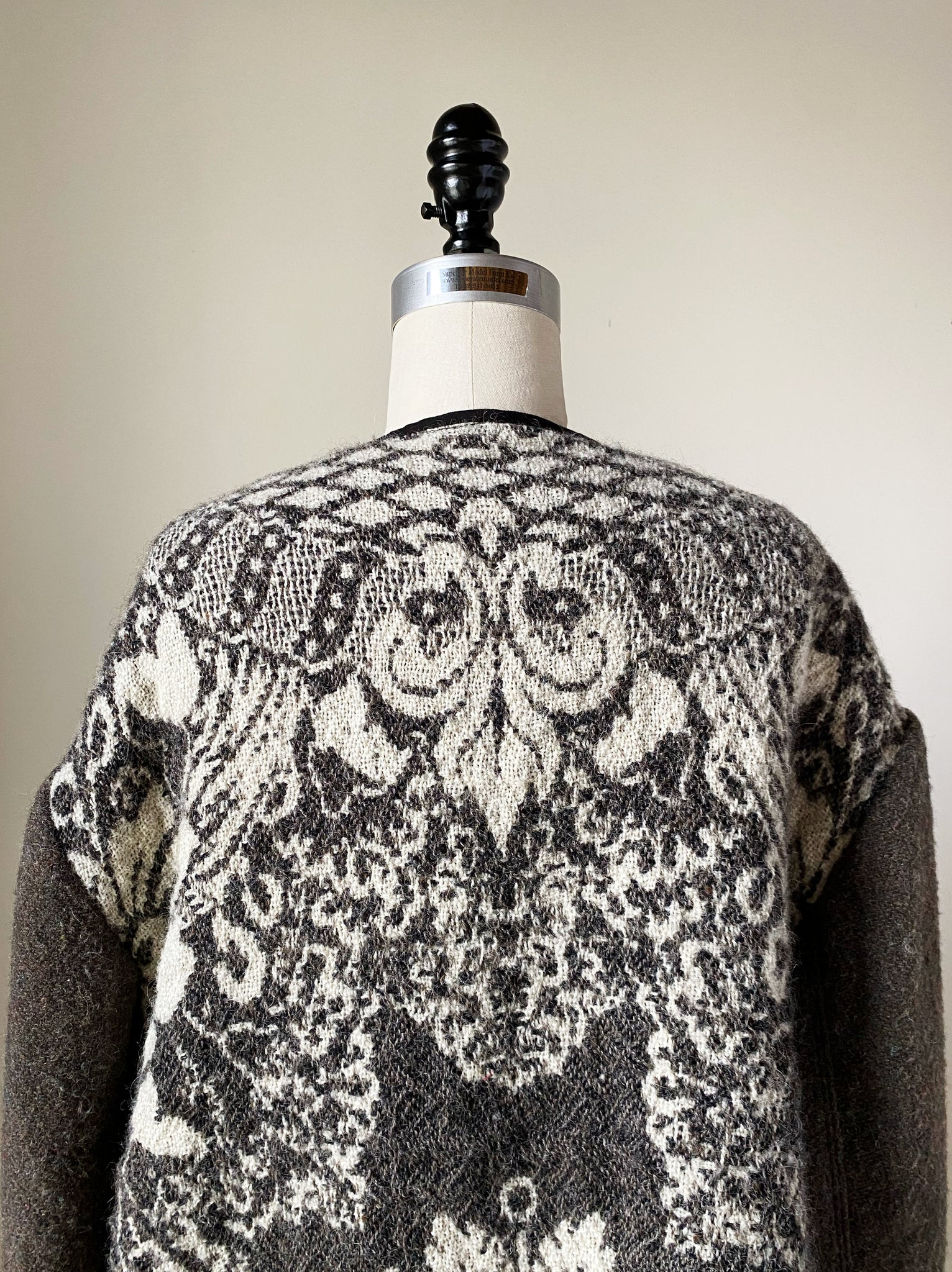 19th century rug pattern jacket #3