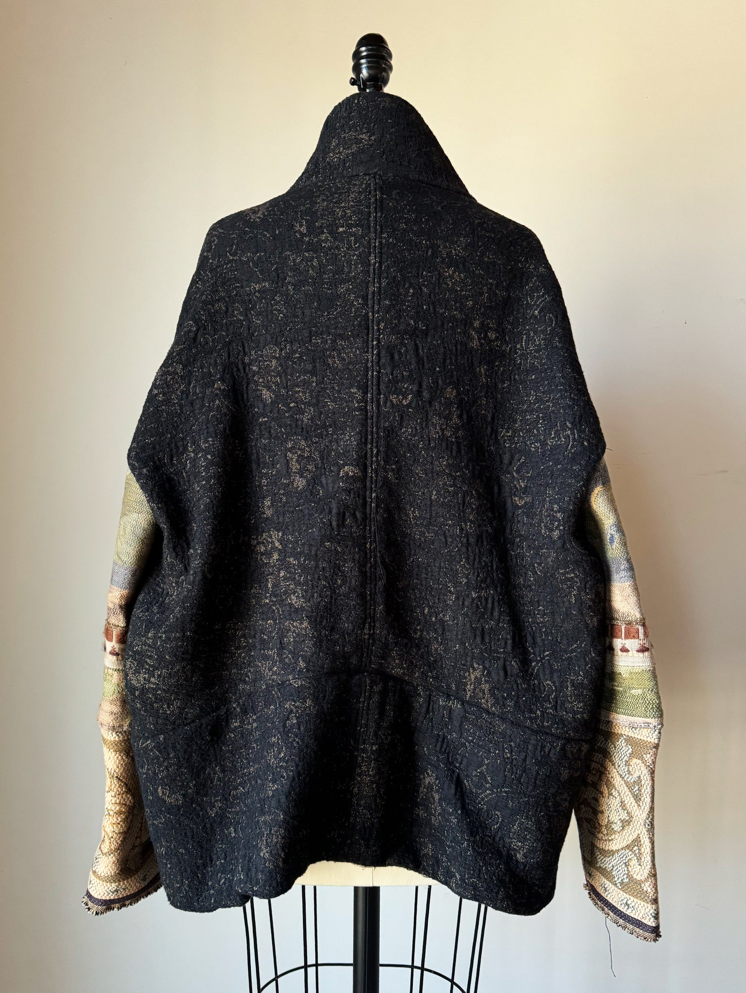 reverse tapestry sleeve cocoon