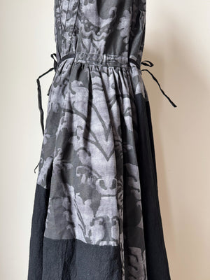 pleated and patched Fortuny work dress size medium