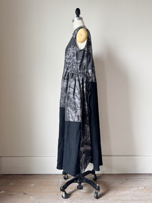 pleated and patched Fortuny work dress size medium
