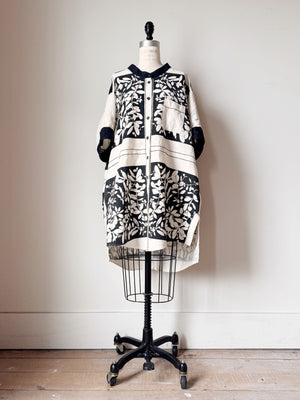 handkerchief shirt dress Cotton Handkerchief Shirt Dress by Lemaire- La Garonne