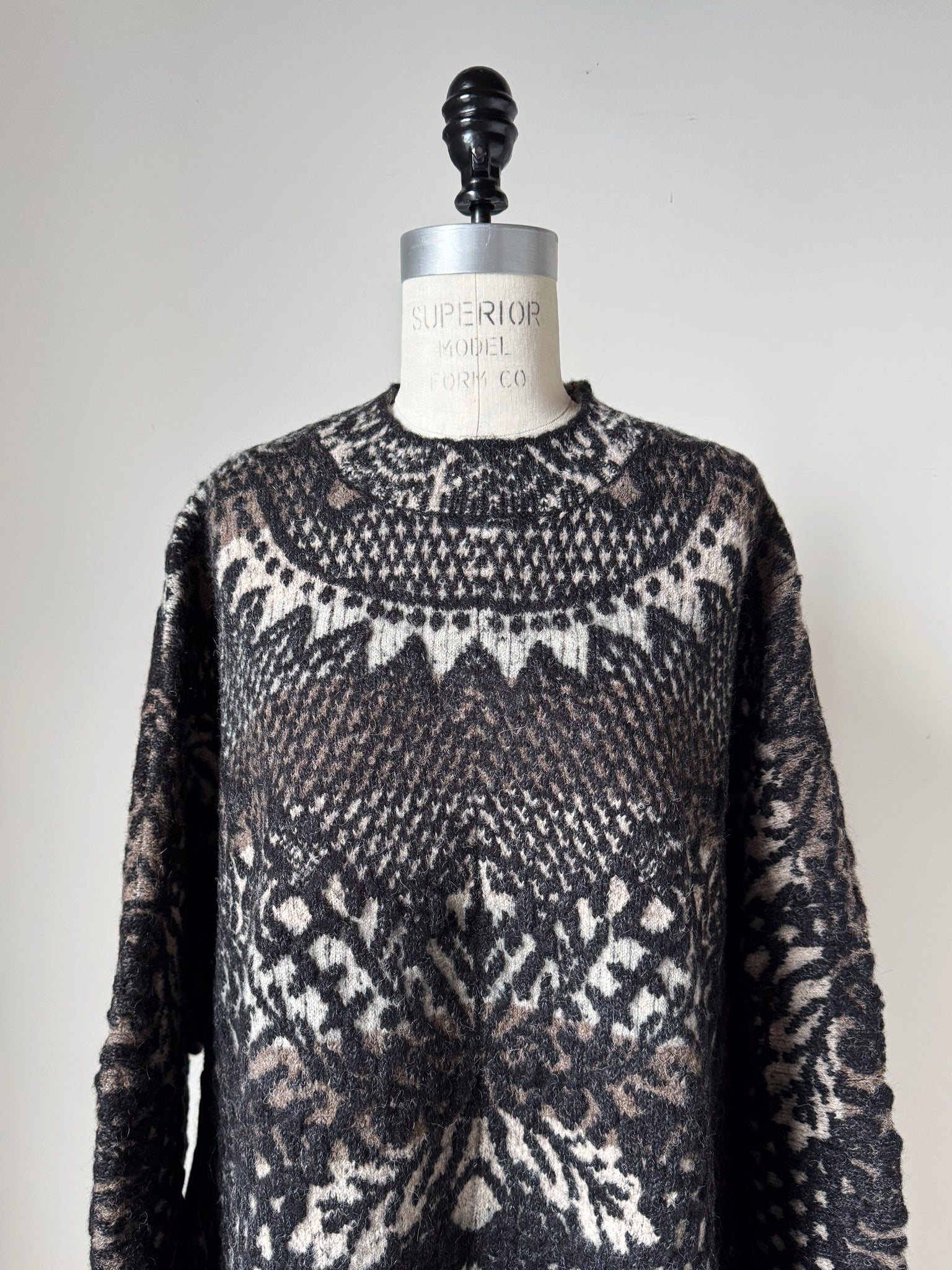 coverlet jacquard tunic