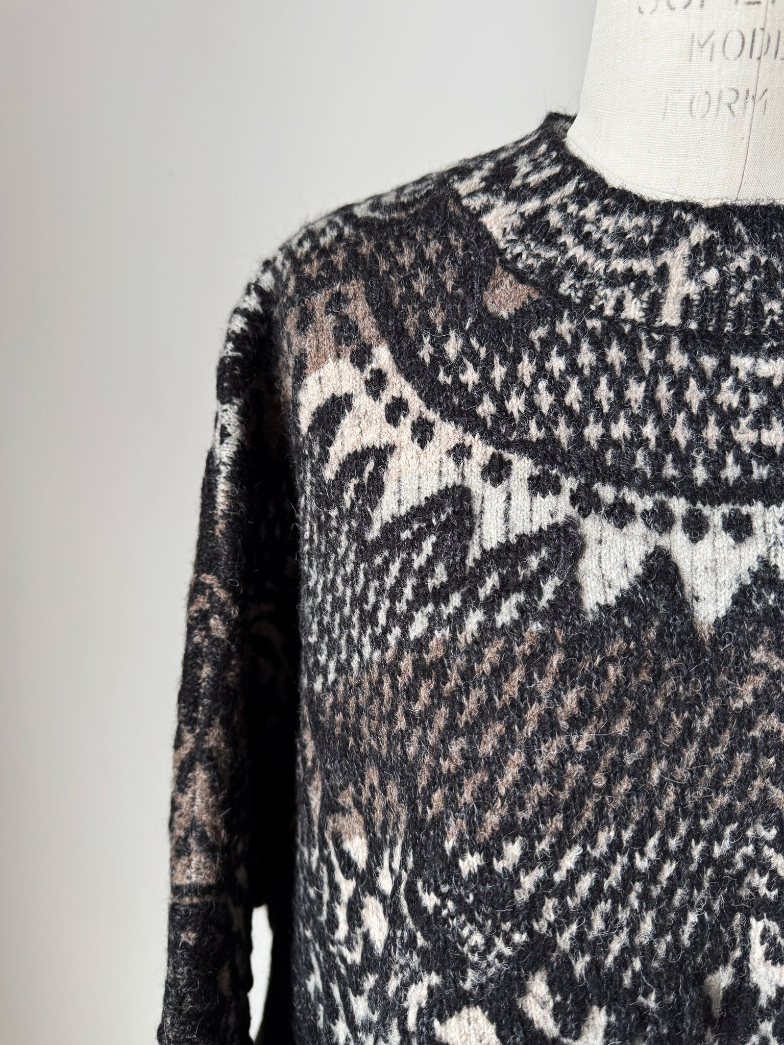 coverlet jacquard tunic