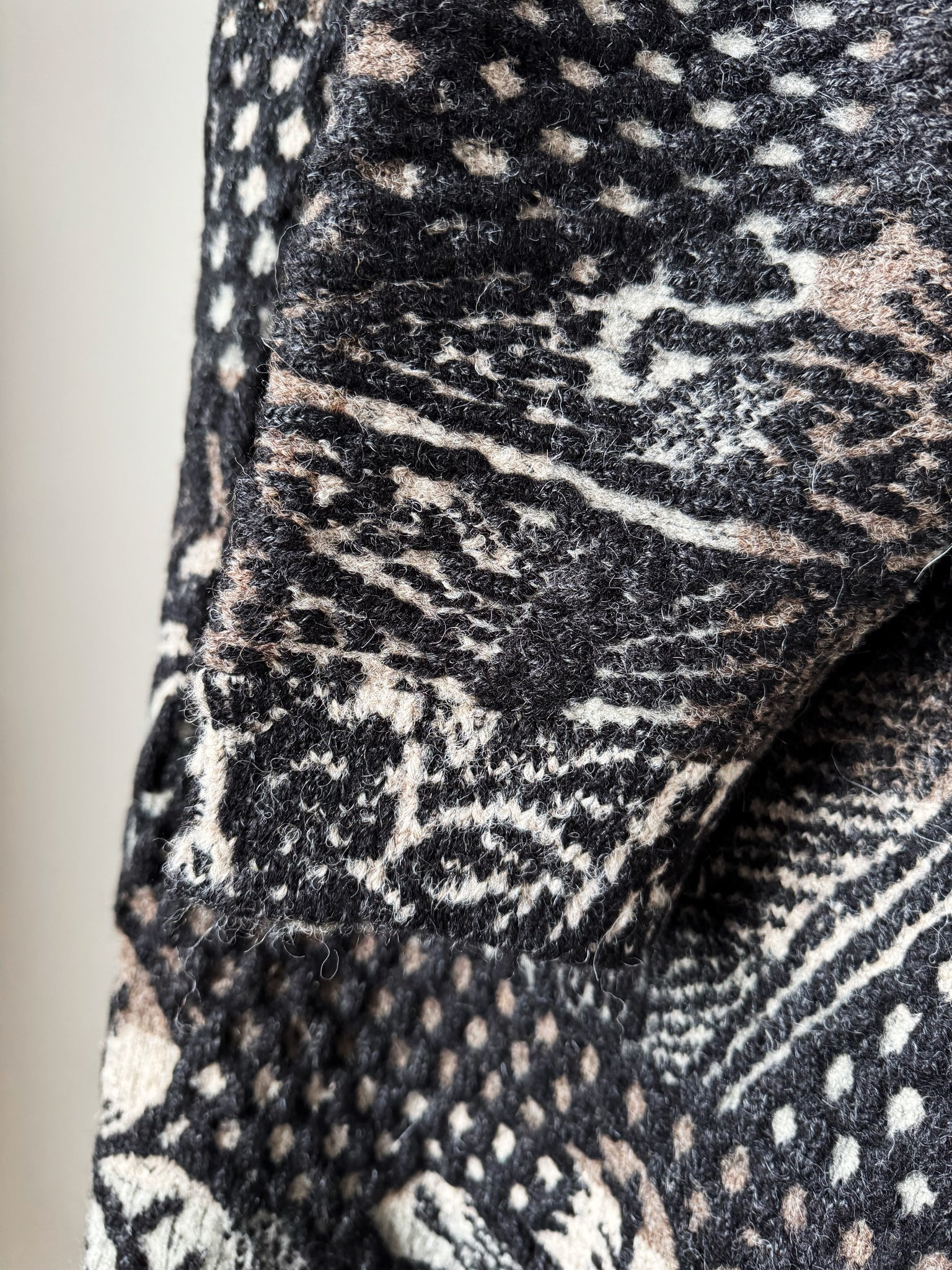 coverlet jacquard tunic