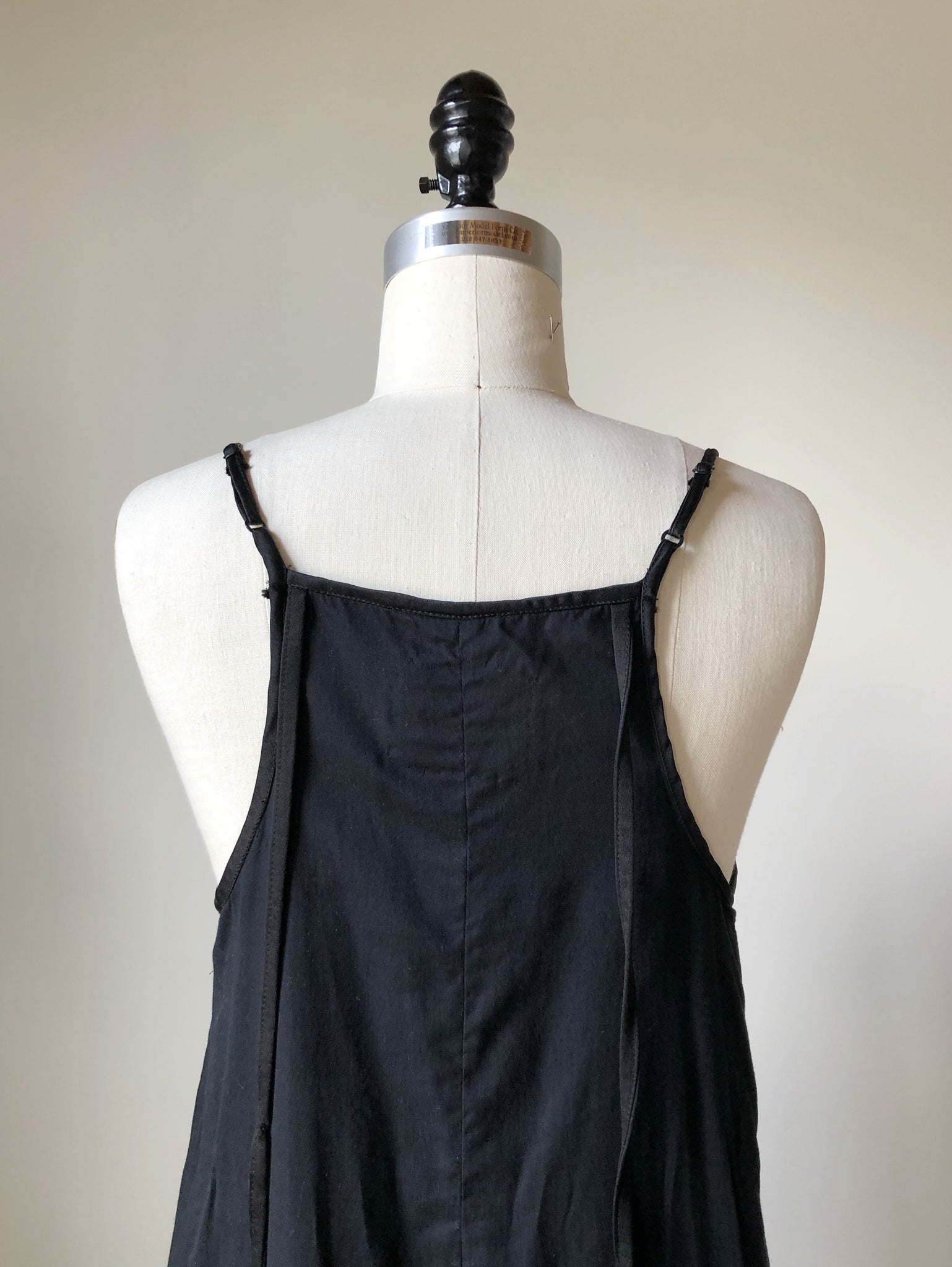cotton and silk chiffon pin tuck slip dress – garygraham422