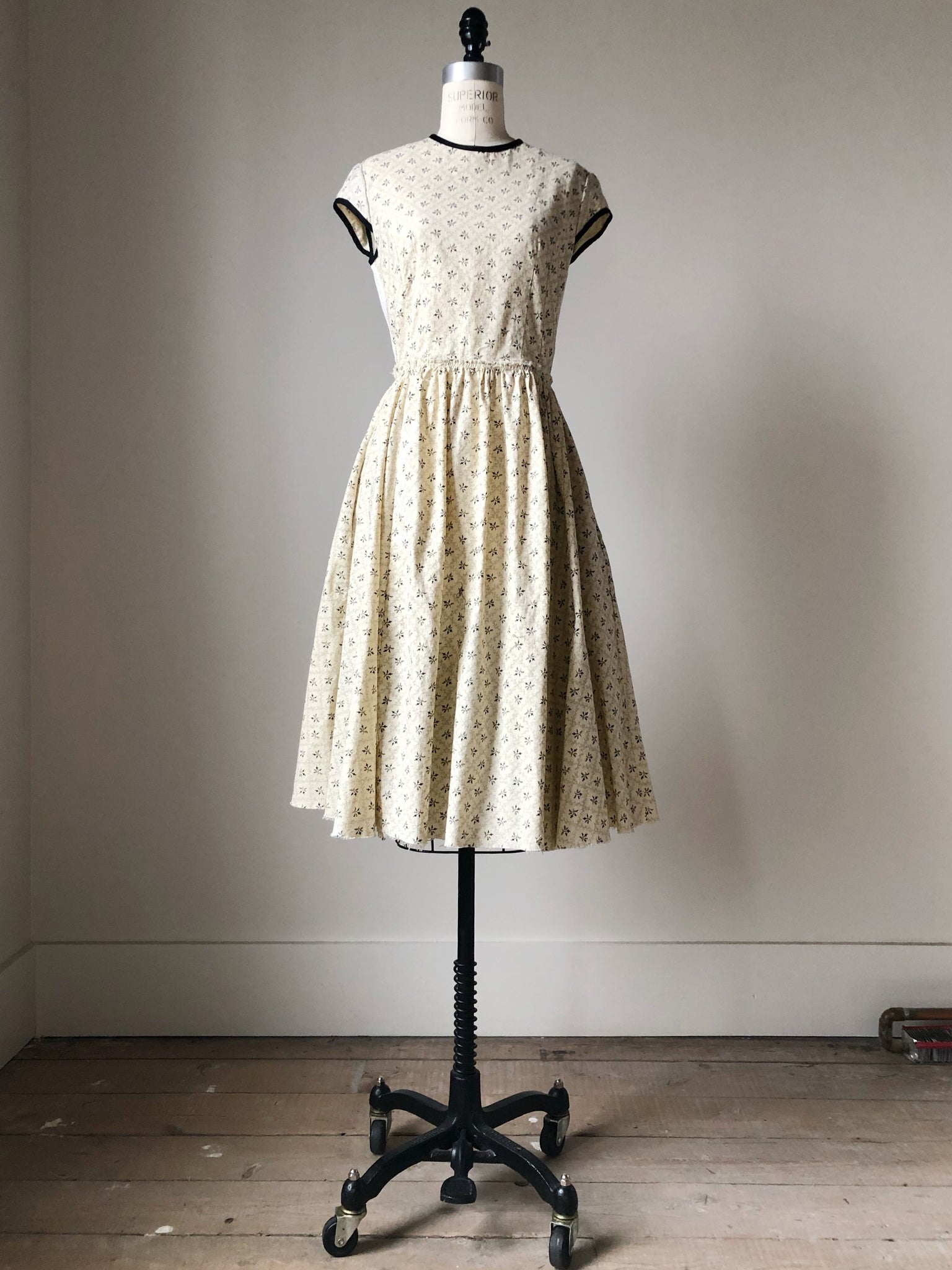 lillian dress in civil war reproduction print