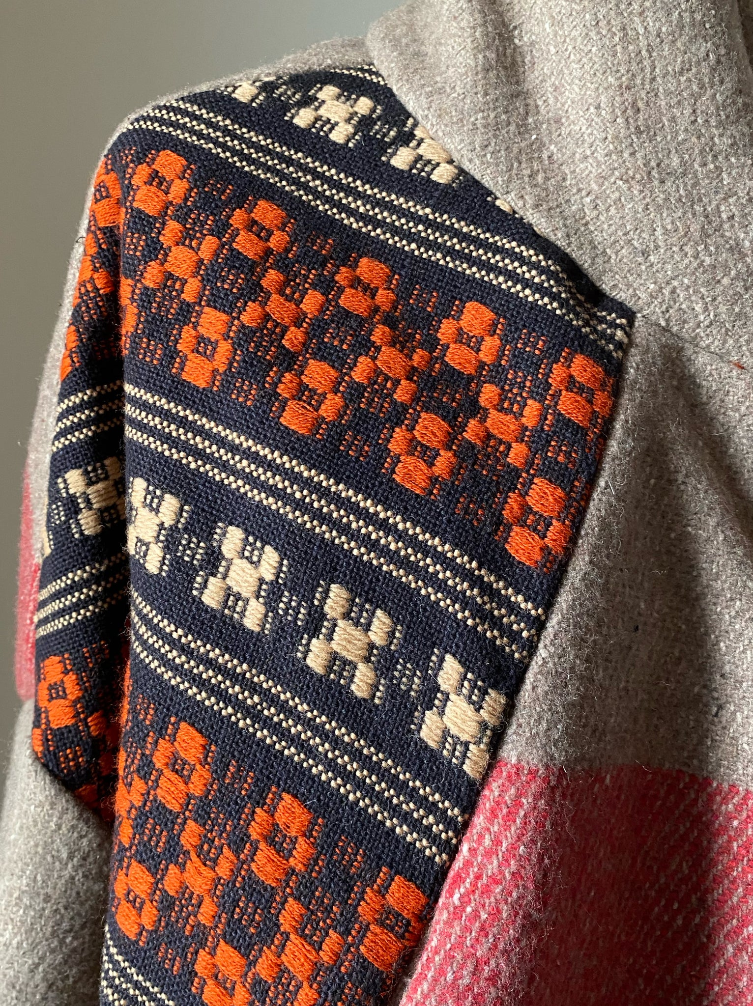 handwoven danish patched cocoon