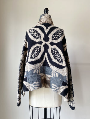 coverlet cocoon cardigan