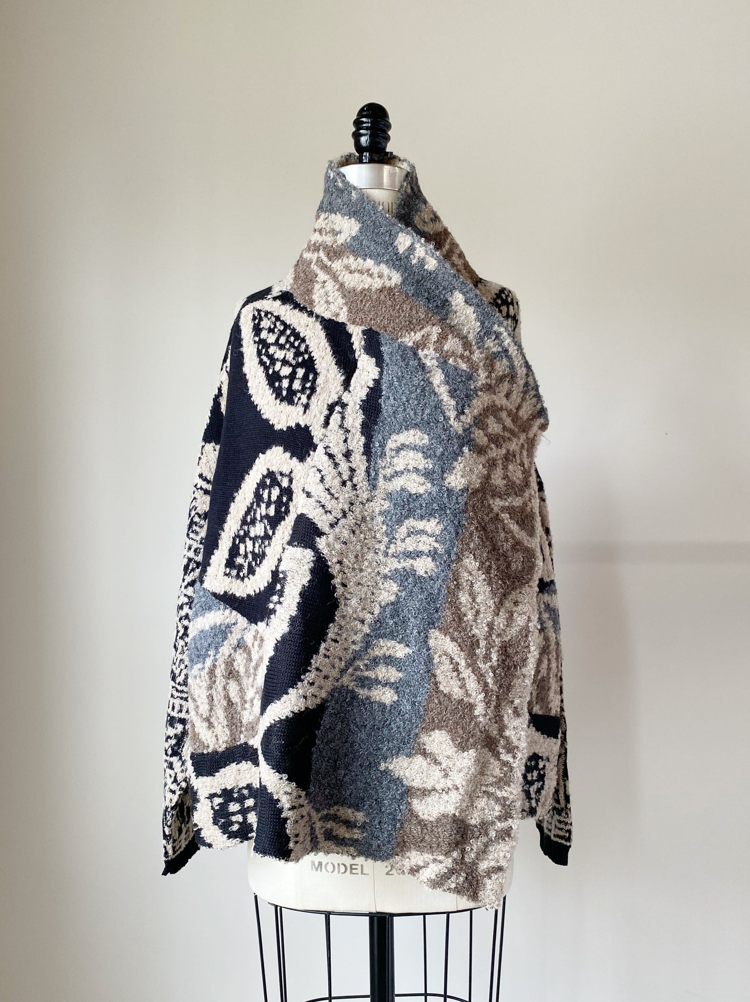 coverlet cocoon cardigan