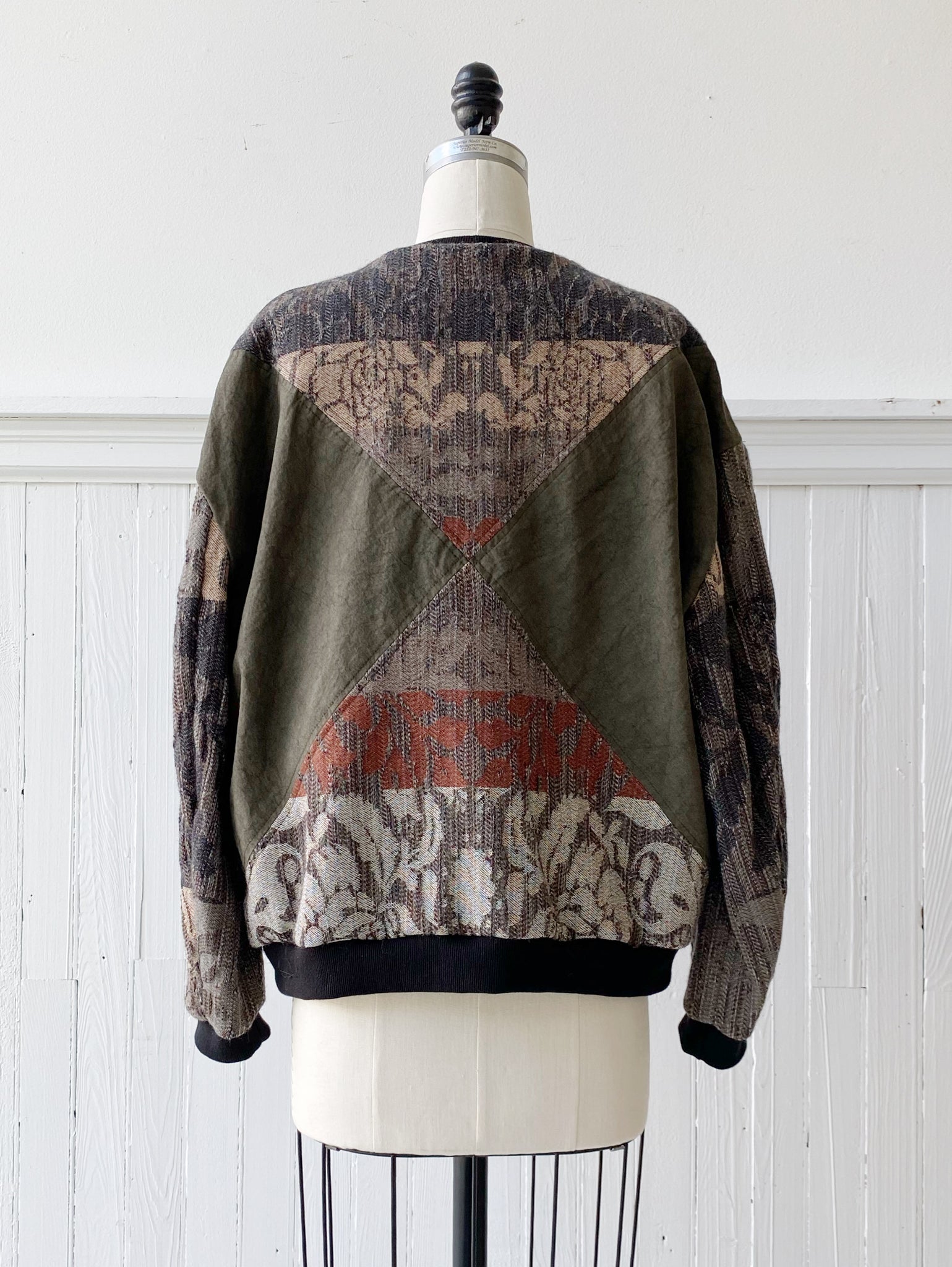 hyde hall quilt patch sweatshirt #1