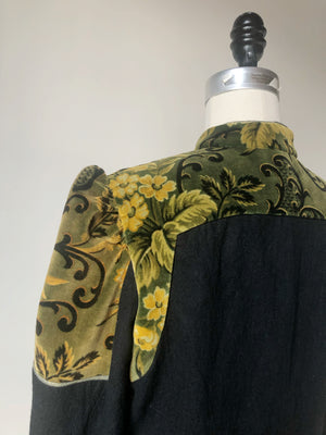 antique velvet and raime lillian shirt