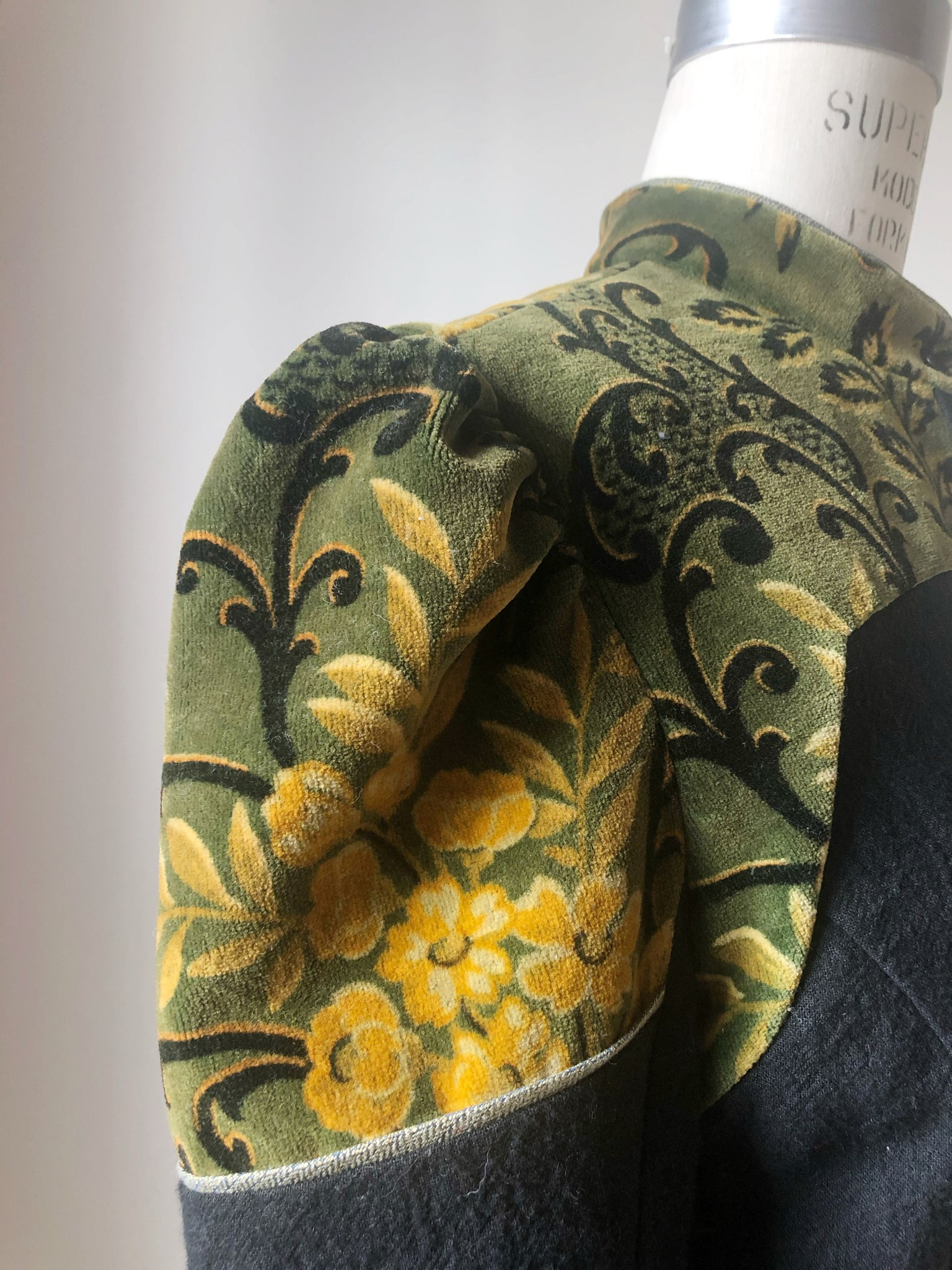 antique velvet and raime lillian shirt