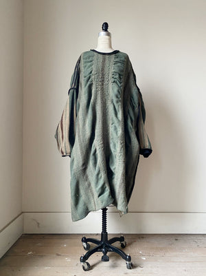 Gilded Age shrunken blanket dress #2