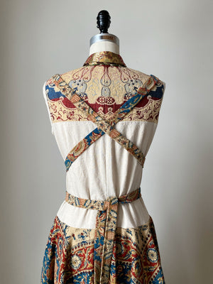 patchwork amanda tie dress