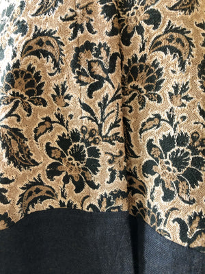 19th century jacobean jacquard big shirt