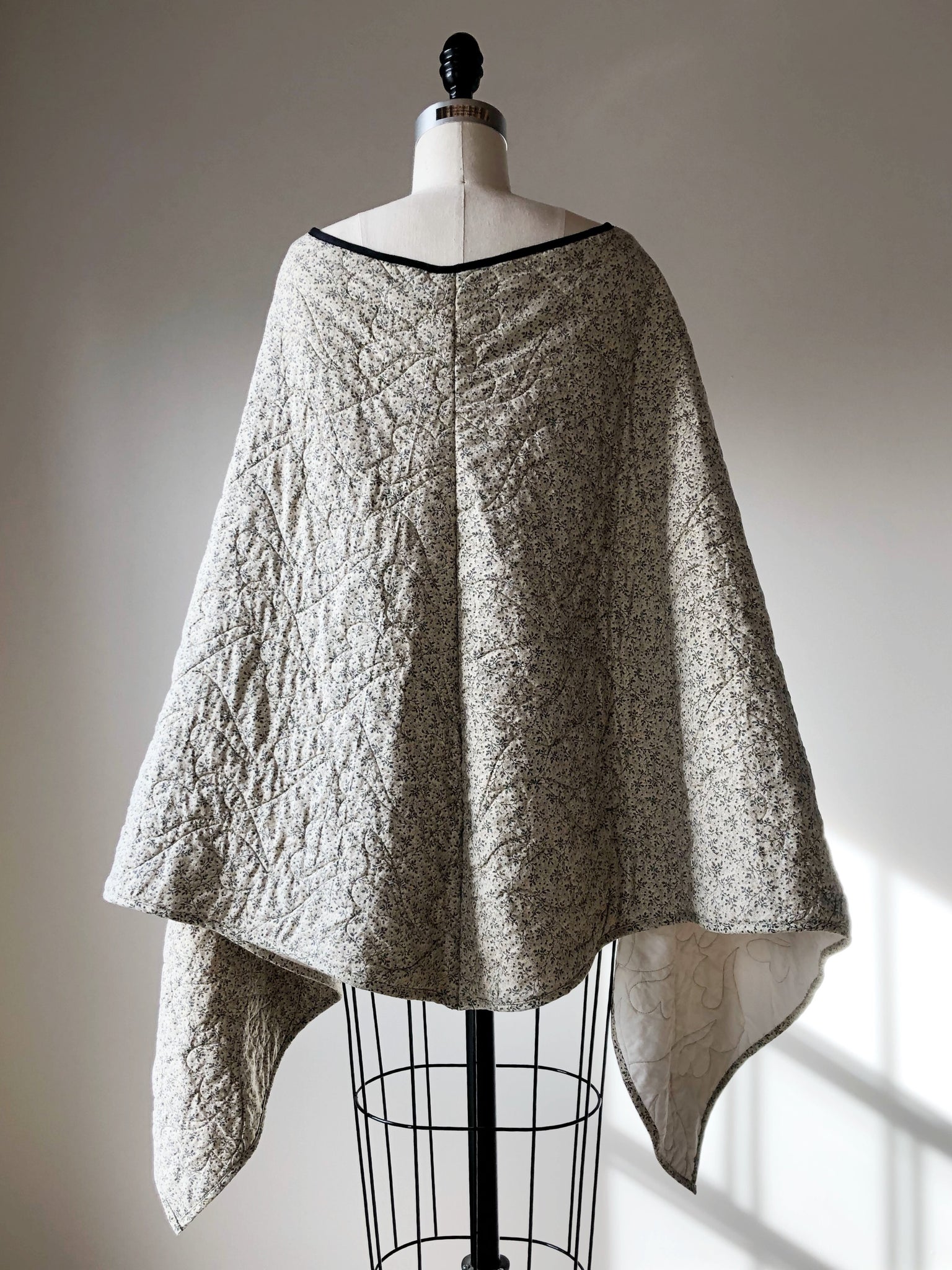 quilt poncho