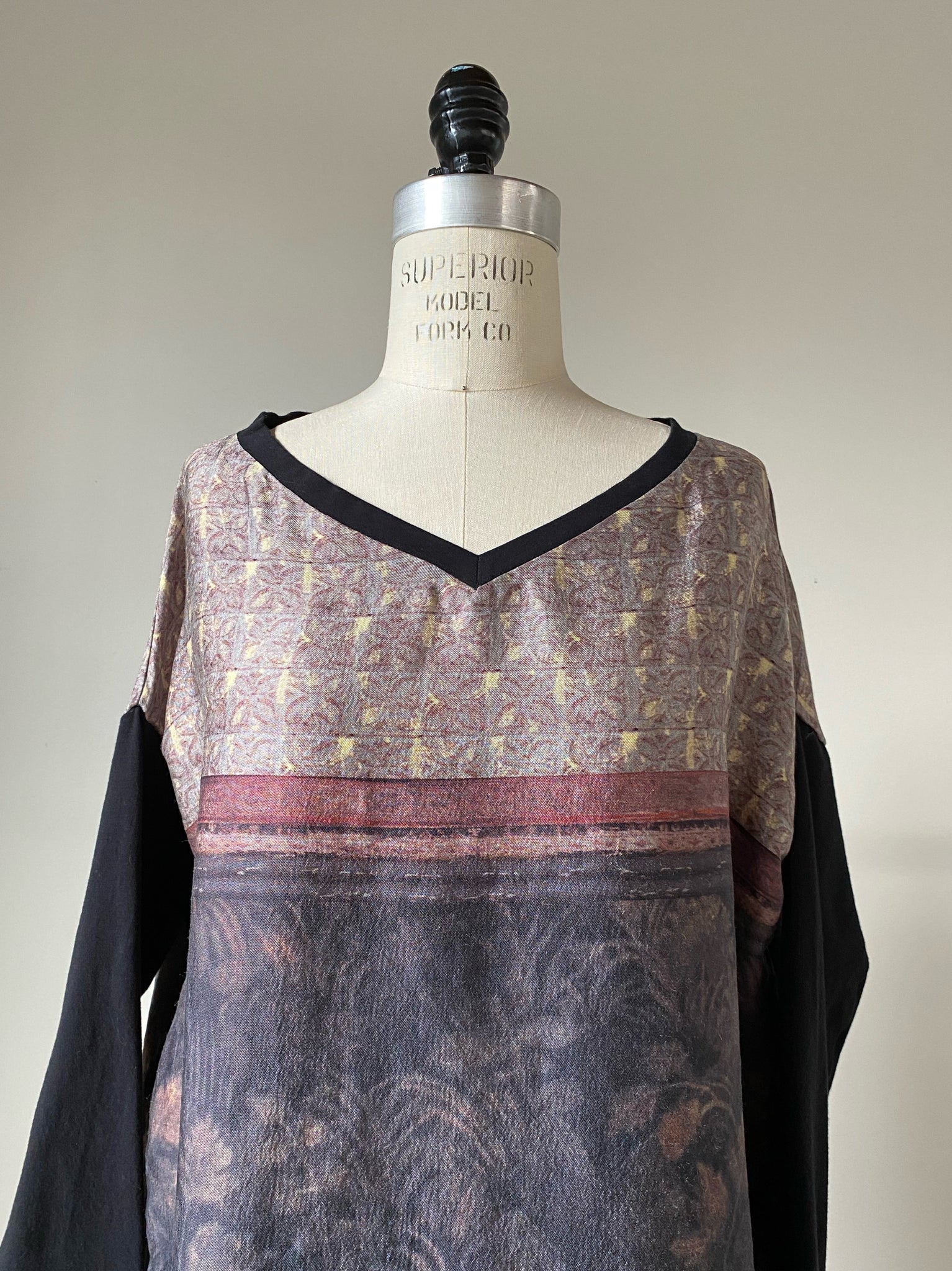 archival germany print dress